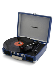 Take Your Turntable in Blue