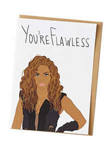 Tay Ham You're Flawless Bey Card 